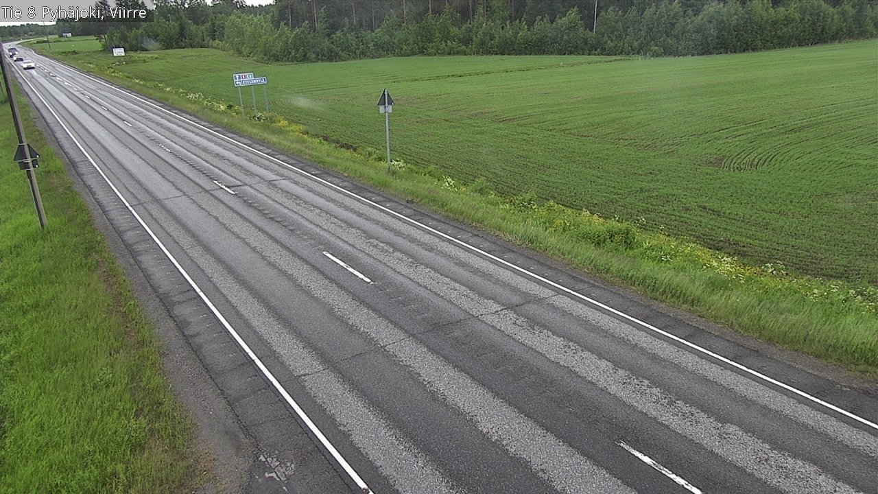 Kelikamerat Kuva Tie 8 Pyhäjoki, Viirre, Pyhäjoki, Pohjois-Pohjanmaa
