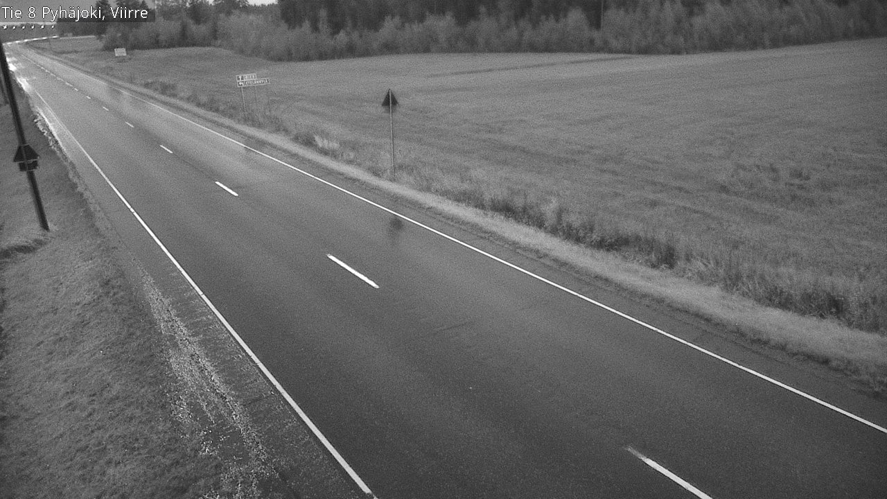 Kelikamerat Kuva Tie 8 Pyhäjoki, Viirre, Pyhäjoki, Pohjois-Pohjanmaa