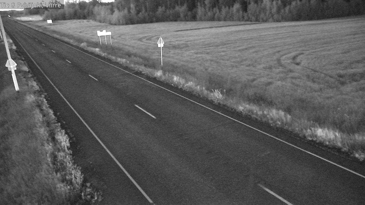 Kelikamerat Kuva Tie 8 Pyhäjoki, Viirre, Pyhäjoki, Pohjois-Pohjanmaa