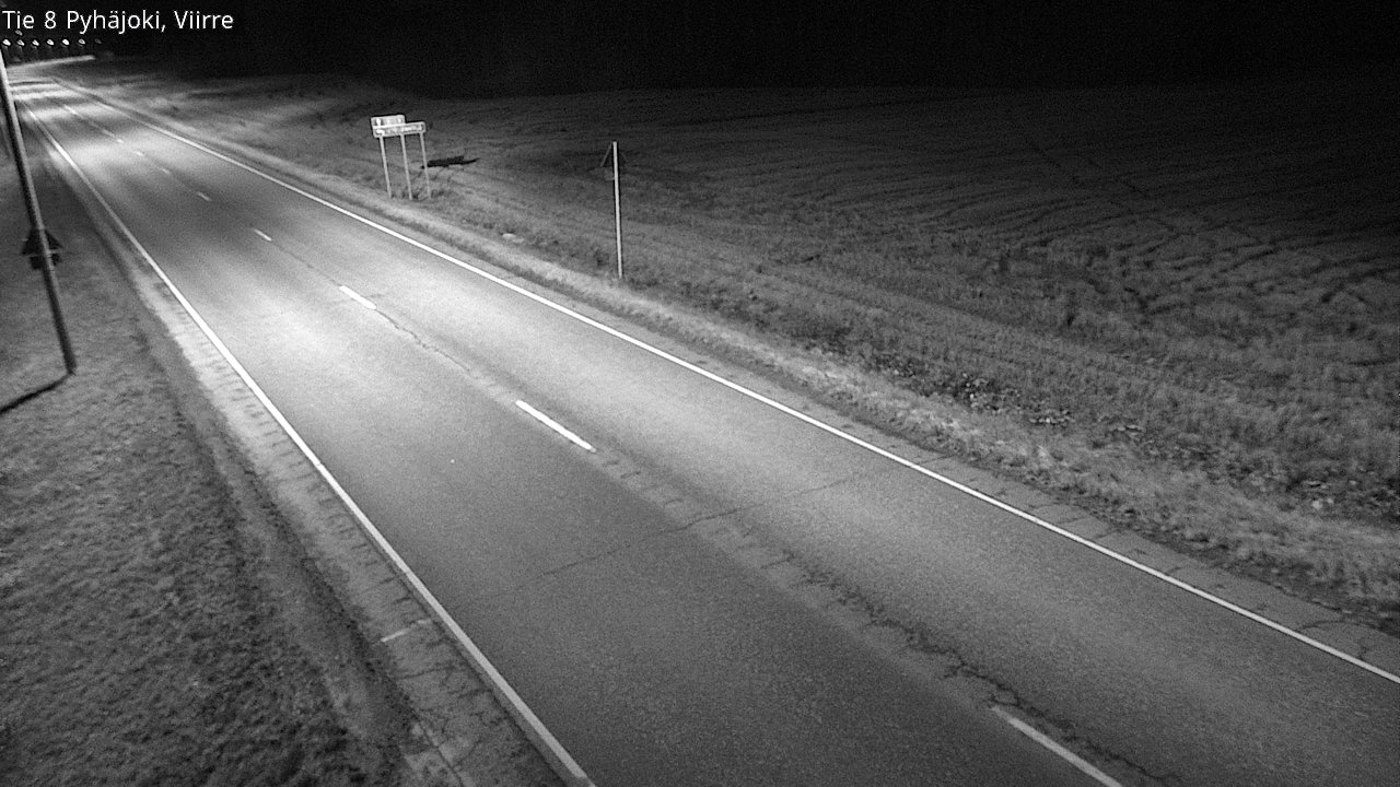 Kelikamerat Kuva Tie 8 Pyhäjoki, Viirre, Pyhäjoki, Pohjois-Pohjanmaa