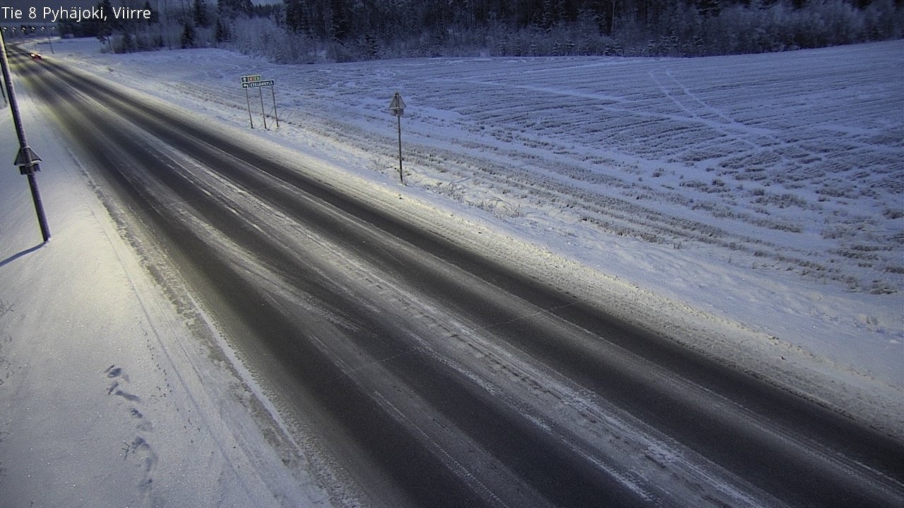 Kelikamerat Kuva Tie 8 Pyhäjoki, Viirre, Pyhäjoki, Pohjois-Pohjanmaa