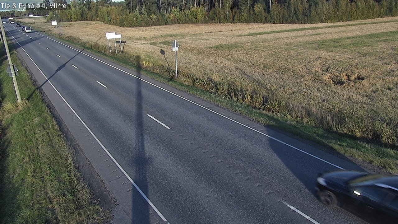 Kelikamerat Kuva Tie 8 Pyhäjoki, Viirre, Pyhäjoki, Pohjois-Pohjanmaa