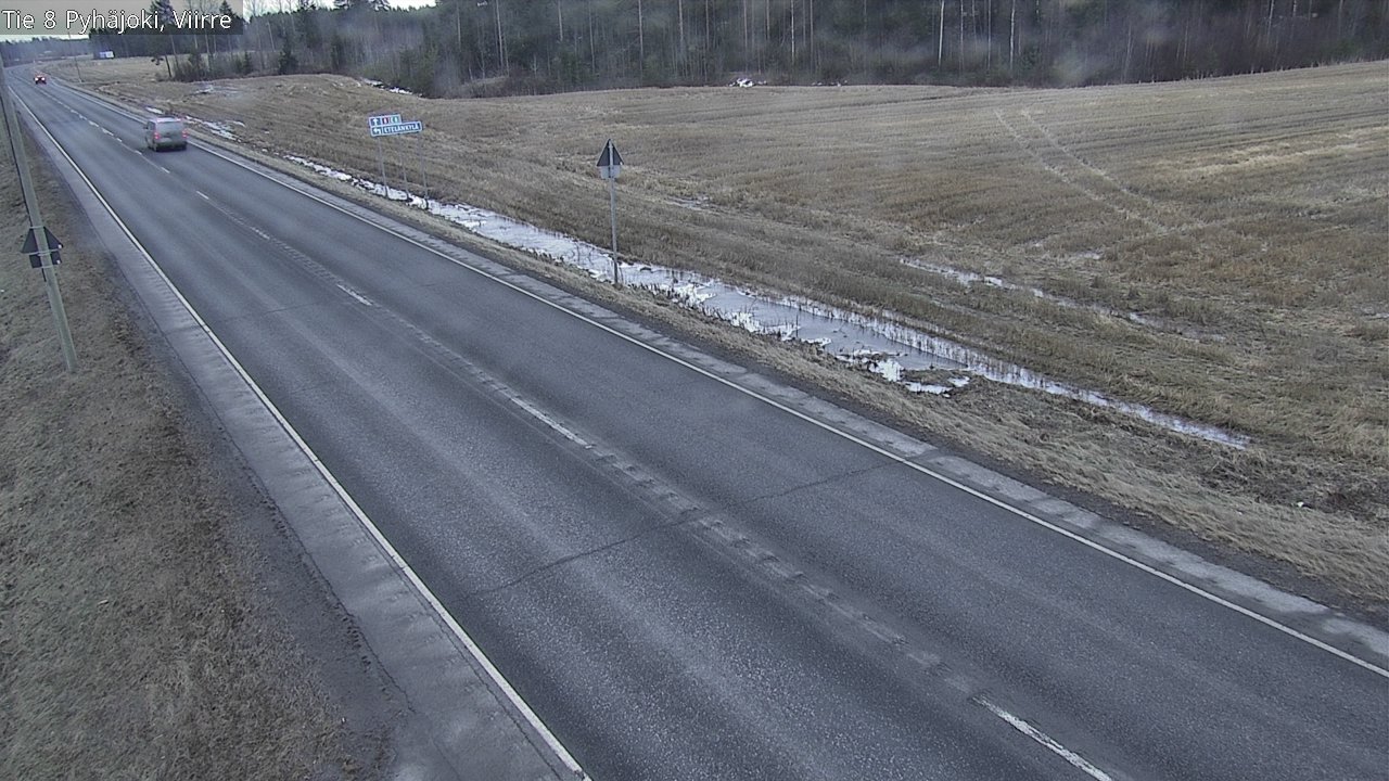 Kelikamerat Kuva Tie 8 Pyhäjoki, Viirre, Pyhäjoki, Pohjois-Pohjanmaa