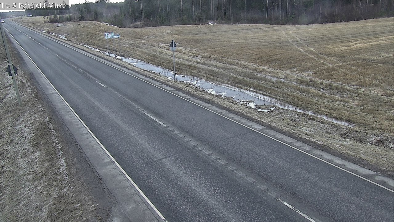 Kelikamerat Kuva Tie 8 Pyhäjoki, Viirre, Pyhäjoki, Pohjois-Pohjanmaa