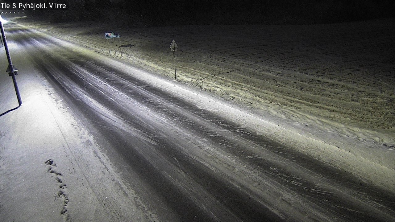 Kelikamerat Kuva Tie 8 Pyhäjoki, Viirre, Pyhäjoki, Pohjois-Pohjanmaa