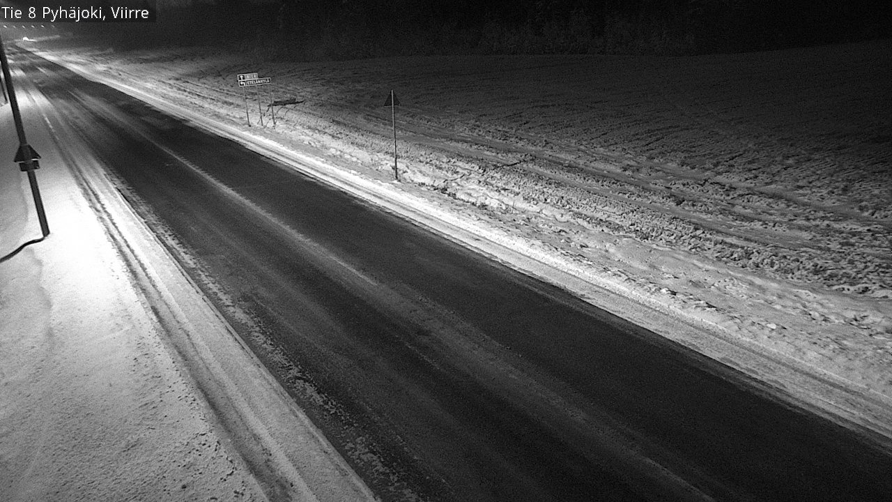 Kelikamerat Kuva Tie 8 Pyhäjoki, Viirre, Pyhäjoki, Pohjois-Pohjanmaa