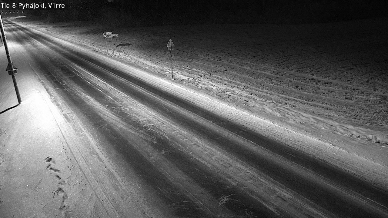 Kelikamerat Kuva Tie 8 Pyhäjoki, Viirre, Pyhäjoki, Pohjois-Pohjanmaa