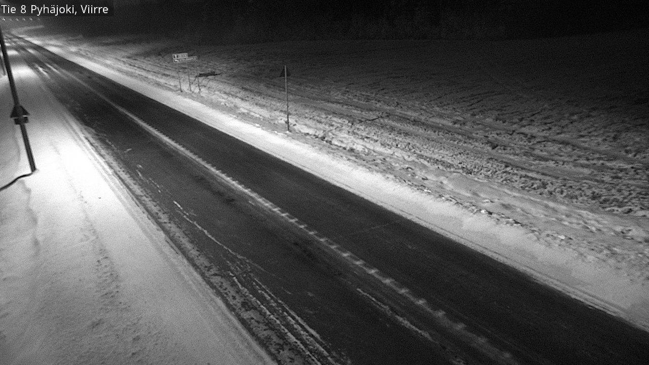 Kelikamerat Kuva Tie 8 Pyhäjoki, Viirre, Pyhäjoki, Pohjois-Pohjanmaa