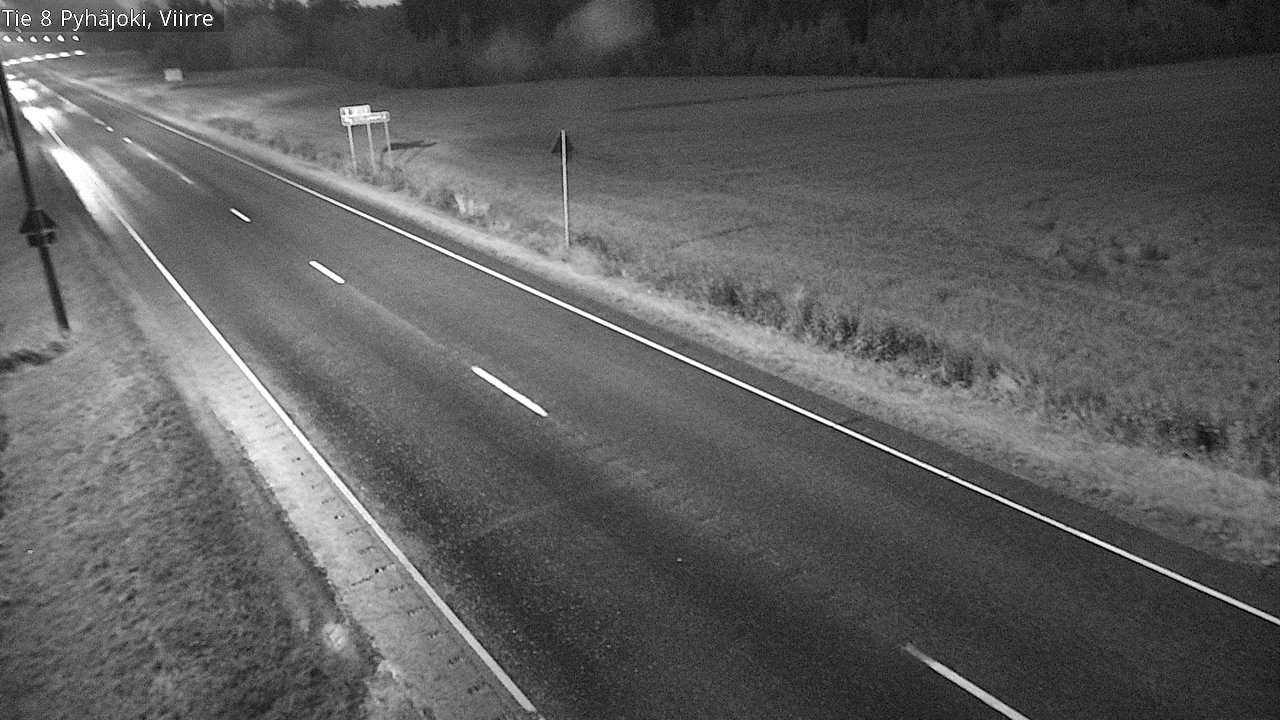 Kelikamerat Kuva Tie 8 Pyhäjoki, Viirre, Pyhäjoki, Pohjois-Pohjanmaa