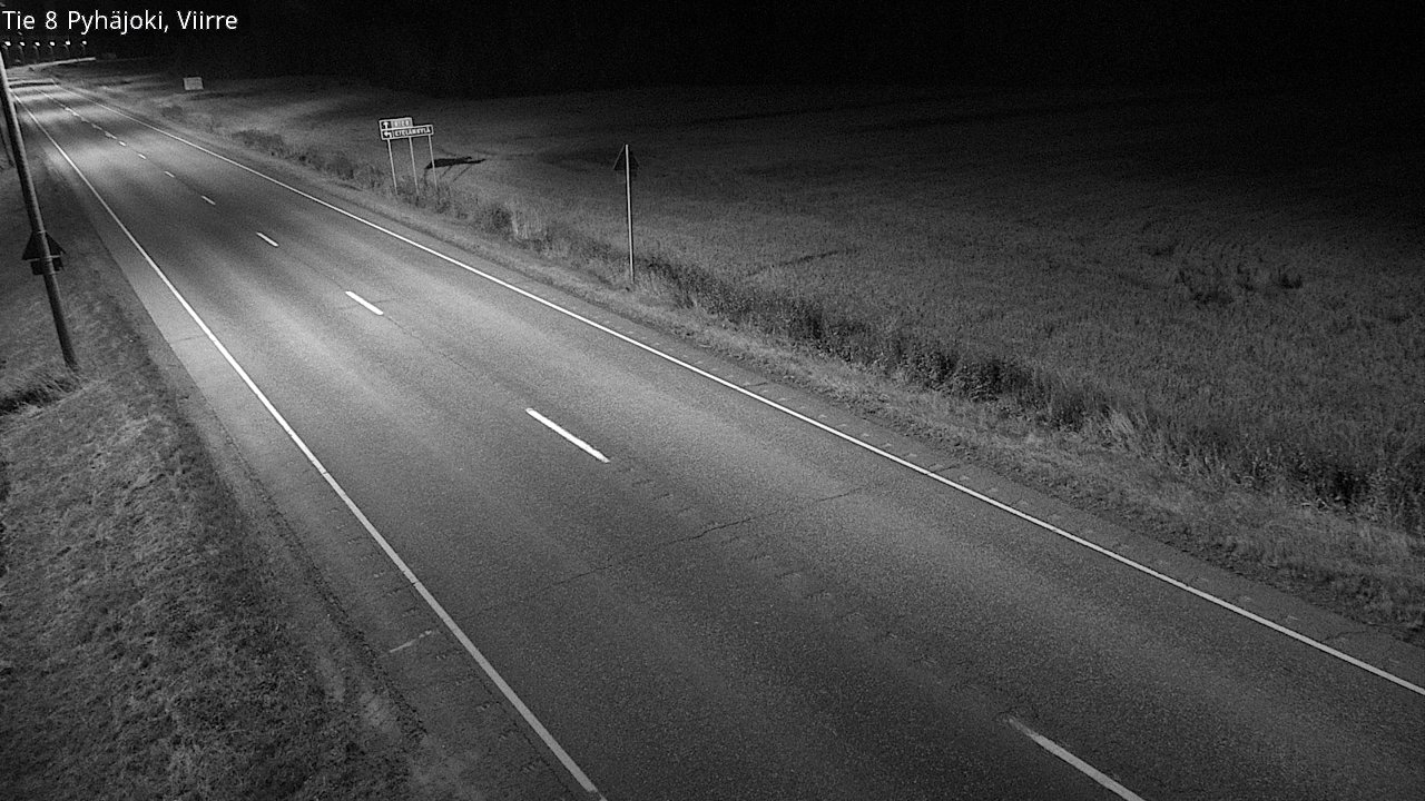 Kelikamerat Kuva Tie 8 Pyhäjoki, Viirre, Pyhäjoki, Pohjois-Pohjanmaa
