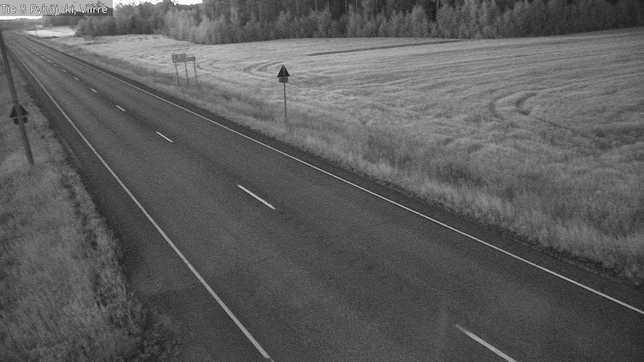 Kelikamerat Kuva Tie 8 Pyhäjoki, Viirre, Pyhäjoki, Pohjois-Pohjanmaa