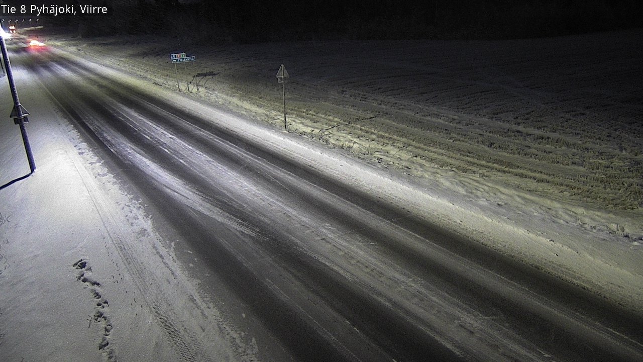 Kelikamerat Kuva Tie 8 Pyhäjoki, Viirre, Pyhäjoki, Pohjois-Pohjanmaa