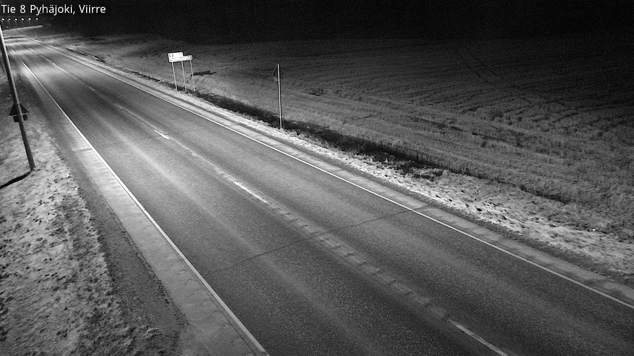 Kelikamerat Kuva Tie 8 Pyhäjoki, Viirre, Pyhäjoki, Pohjois-Pohjanmaa