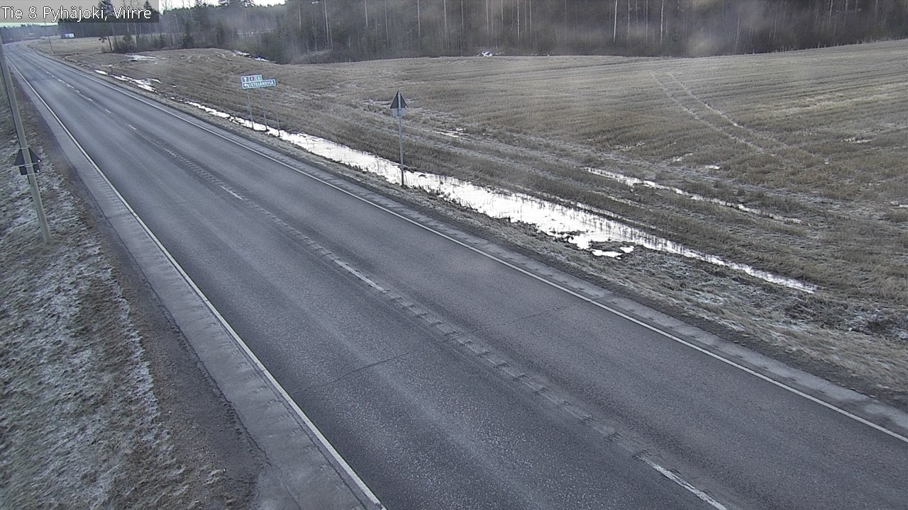 Kelikamerat Kuva Tie 8 Pyhäjoki, Viirre, Pyhäjoki, Pohjois-Pohjanmaa