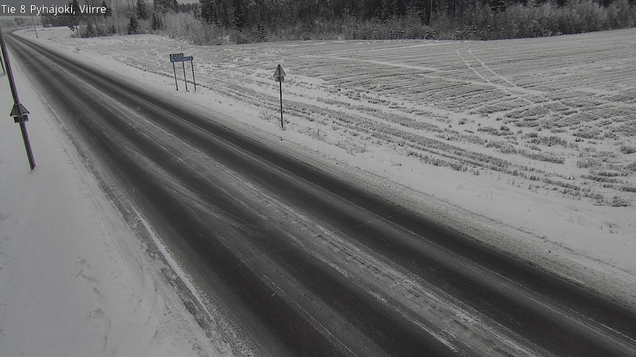 Kelikamerat Kuva Tie 8 Pyhäjoki, Viirre, Pyhäjoki, Pohjois-Pohjanmaa