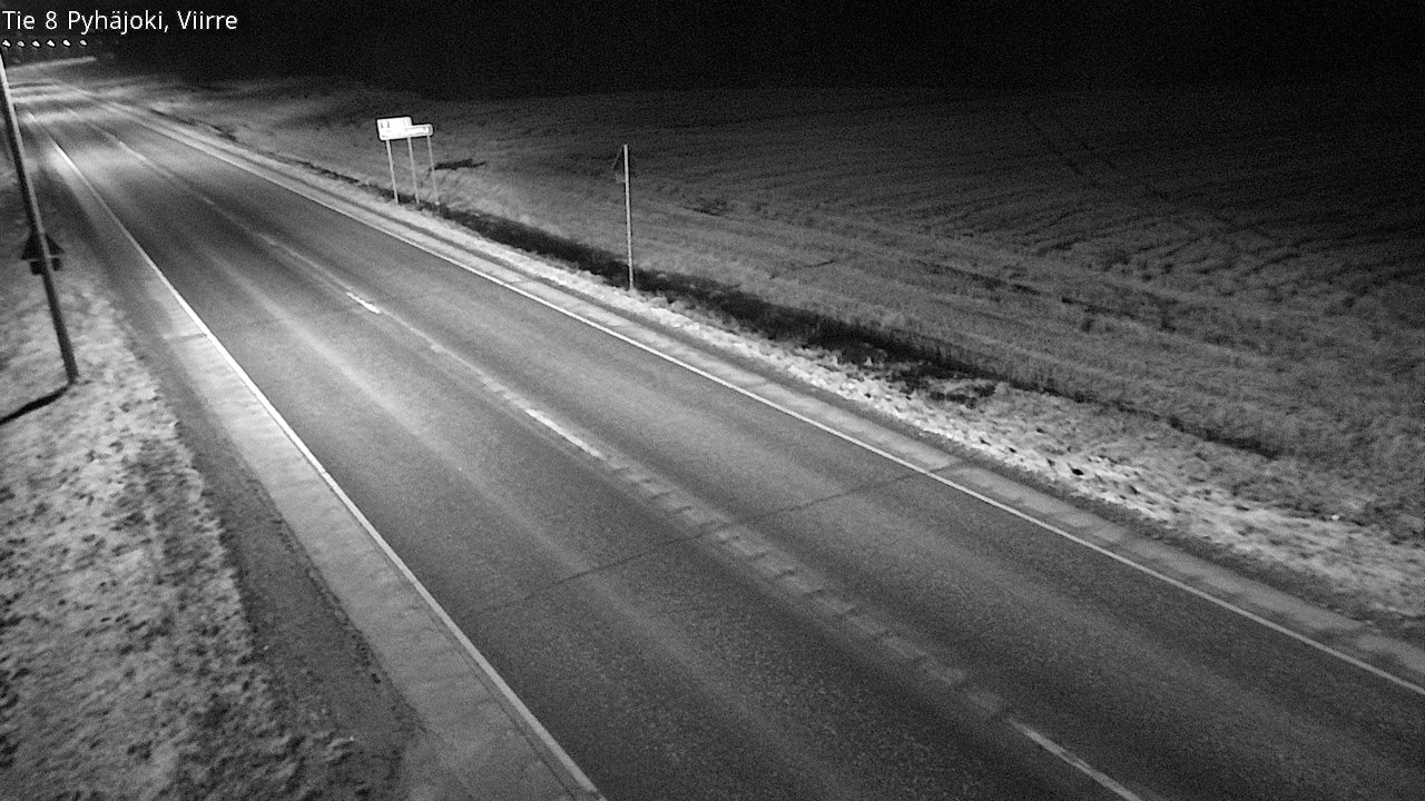 Kelikamerat Kuva Tie 8 Pyhäjoki, Viirre, Pyhäjoki, Pohjois-Pohjanmaa