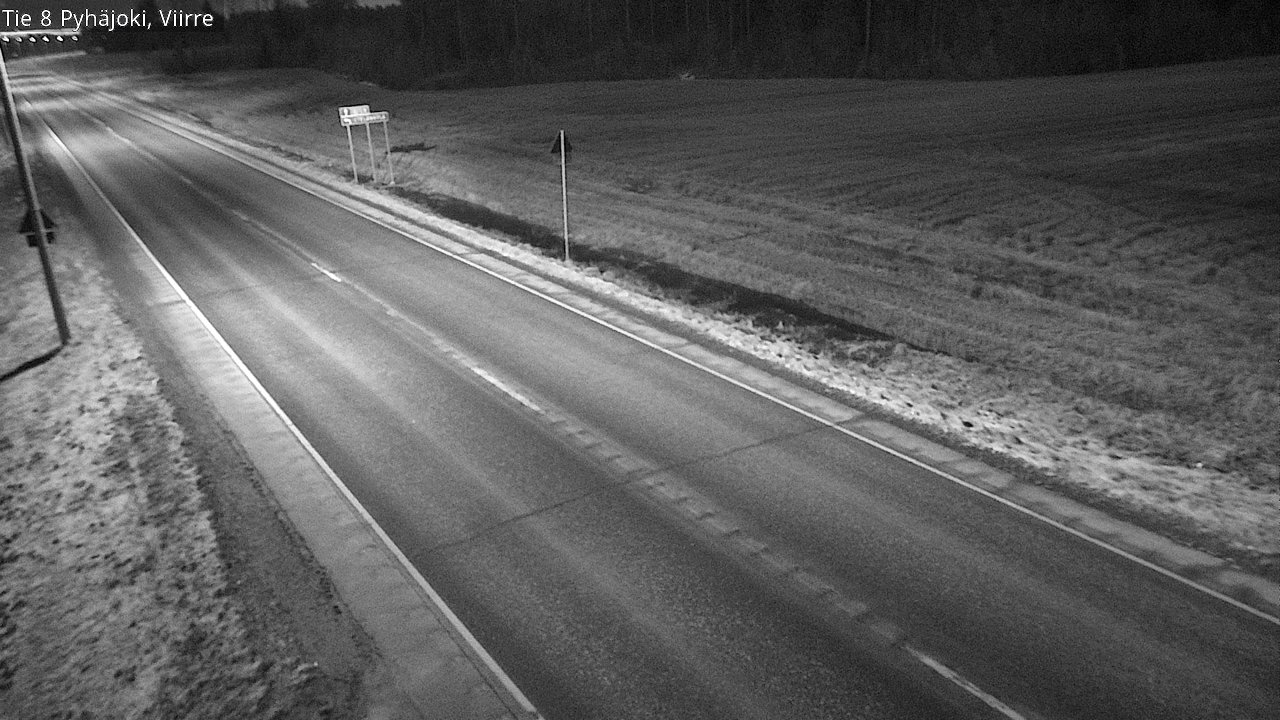 Kelikamerat Kuva Tie 8 Pyhäjoki, Viirre, Pyhäjoki, Pohjois-Pohjanmaa