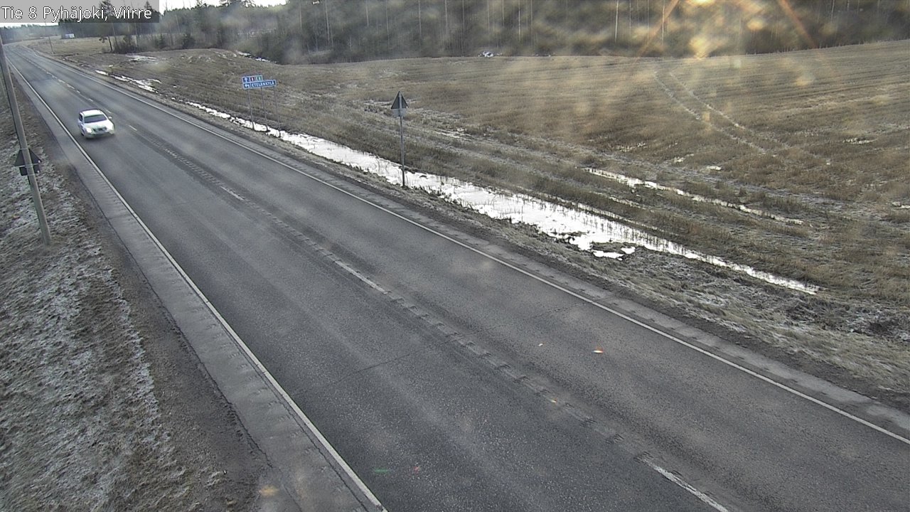 Kelikamerat Kuva Tie 8 Pyhäjoki, Viirre, Pyhäjoki, Pohjois-Pohjanmaa