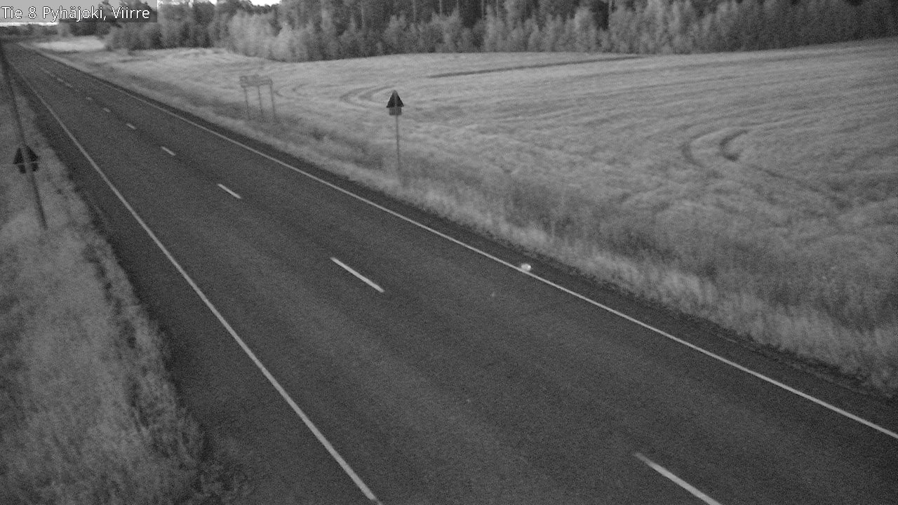Kelikamerat Kuva Tie 8 Pyhäjoki, Viirre, Pyhäjoki, Pohjois-Pohjanmaa