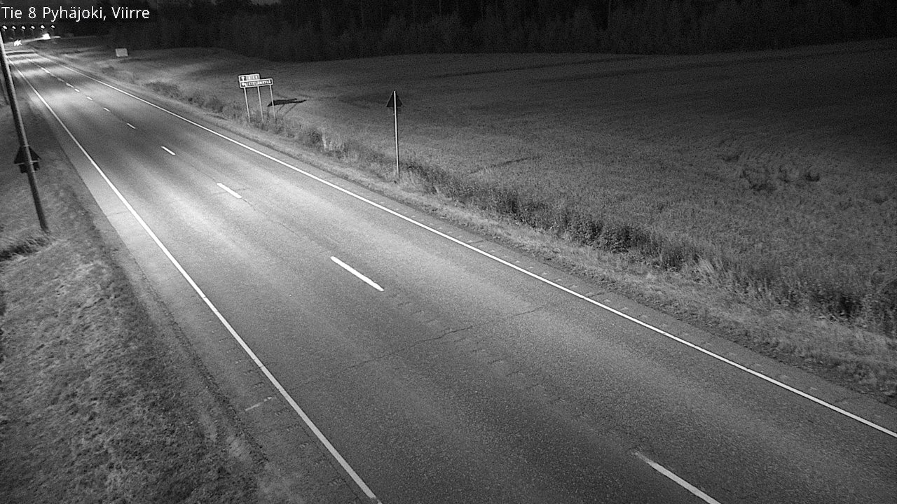 Kelikamerat Kuva Tie 8 Pyhäjoki, Viirre, Pyhäjoki, Pohjois-Pohjanmaa