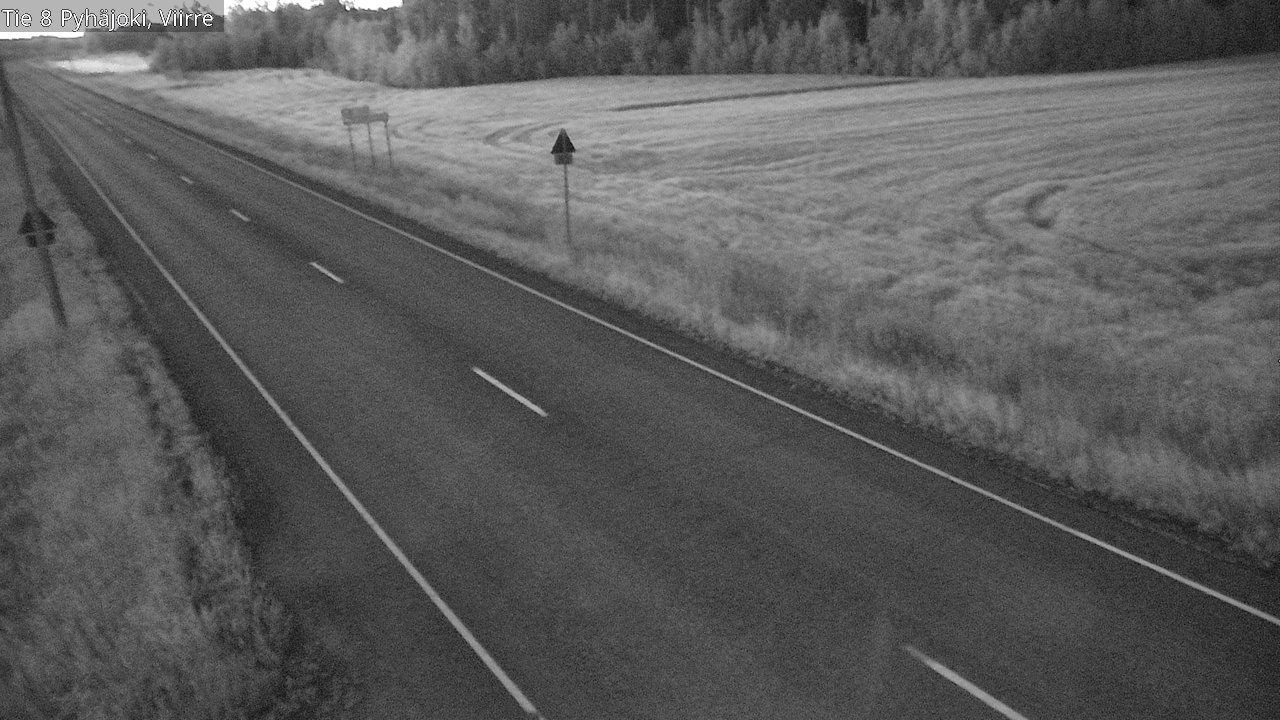 Kelikamerat Kuva Tie 8 Pyhäjoki, Viirre, Pyhäjoki, Pohjois-Pohjanmaa