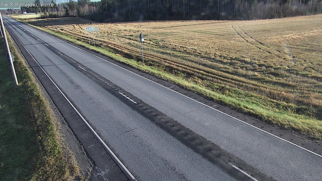 Kelikamerat Kuva Tie 8 Pyhäjoki, Viirre, Pyhäjoki, Pohjois-Pohjanmaa