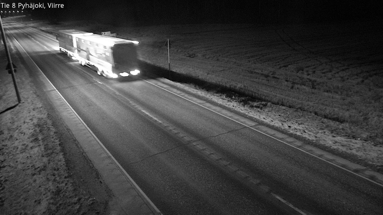 Kelikamerat Kuva Tie 8 Pyhäjoki, Viirre, Pyhäjoki, Pohjois-Pohjanmaa