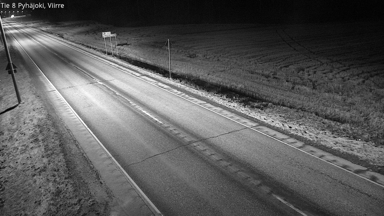 Kelikamerat Kuva Tie 8 Pyhäjoki, Viirre, Pyhäjoki, Pohjois-Pohjanmaa