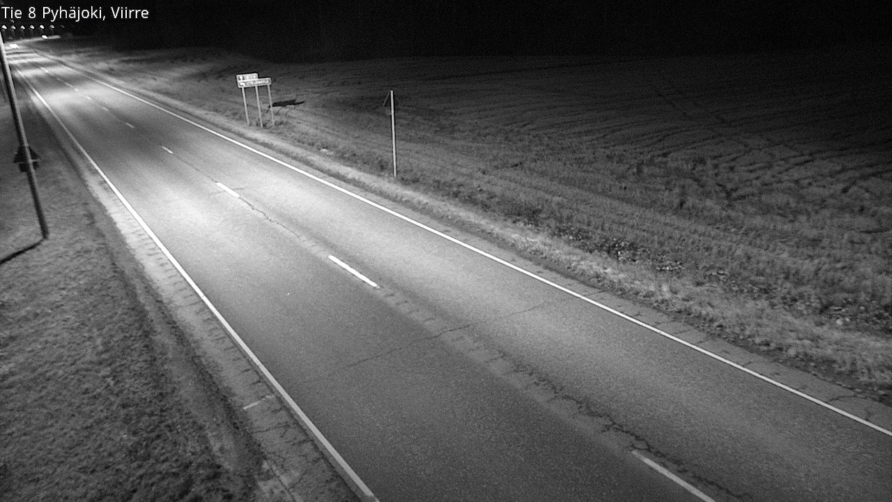 Kelikamerat Kuva Tie 8 Pyhäjoki, Viirre, Pyhäjoki, Pohjois-Pohjanmaa