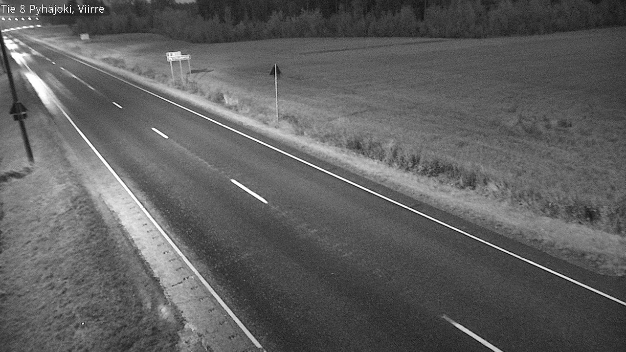 Kelikamerat Kuva Tie 8 Pyhäjoki, Viirre, Pyhäjoki, Pohjois-Pohjanmaa