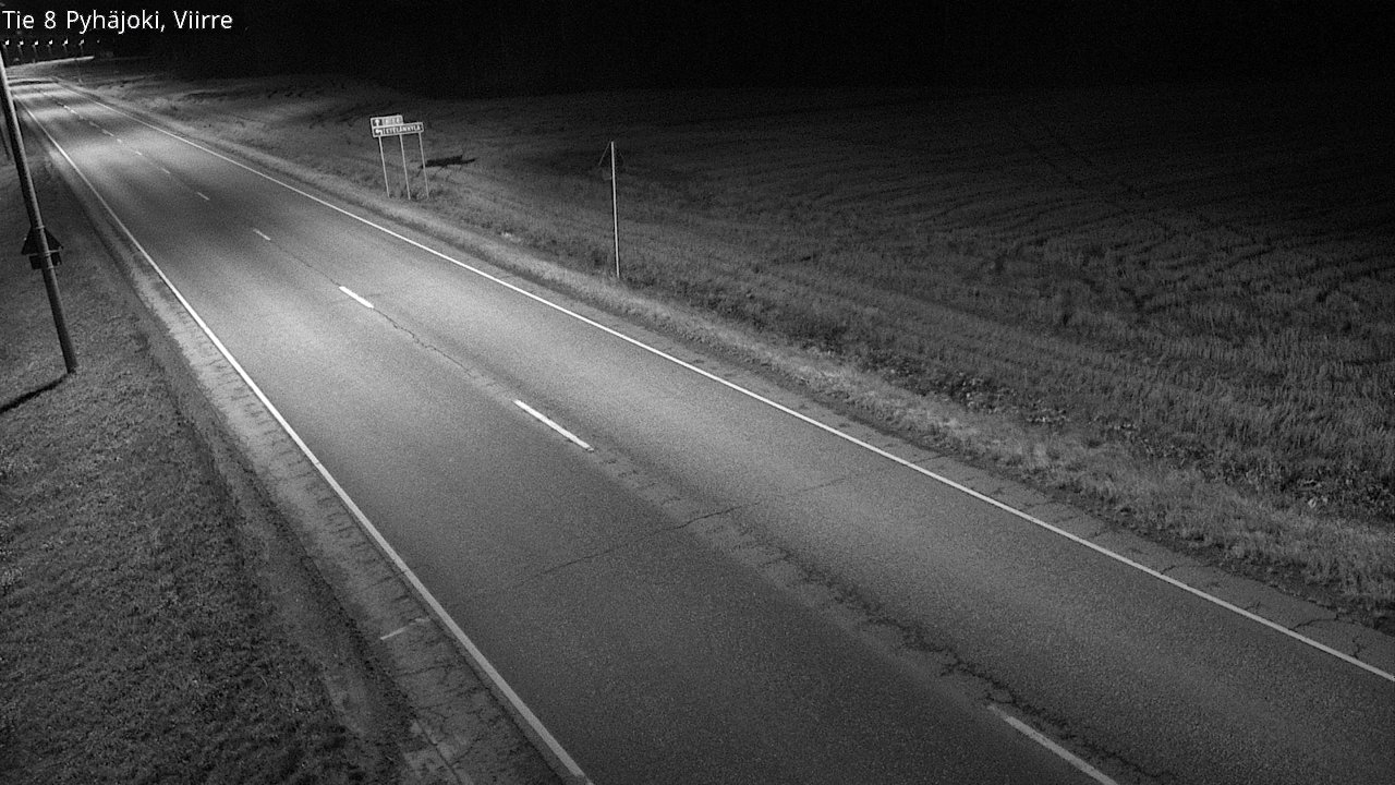 Kelikamerat Kuva Tie 8 Pyhäjoki, Viirre, Pyhäjoki, Pohjois-Pohjanmaa