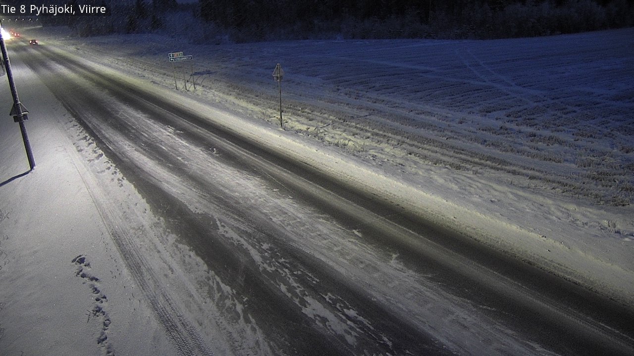 Kelikamerat Kuva Tie 8 Pyhäjoki, Viirre, Pyhäjoki, Pohjois-Pohjanmaa