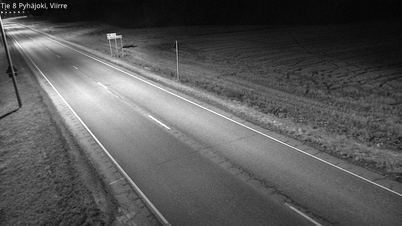 Kelikamerat Kuva Tie 8 Pyhäjoki, Viirre, Pyhäjoki, Pohjois-Pohjanmaa