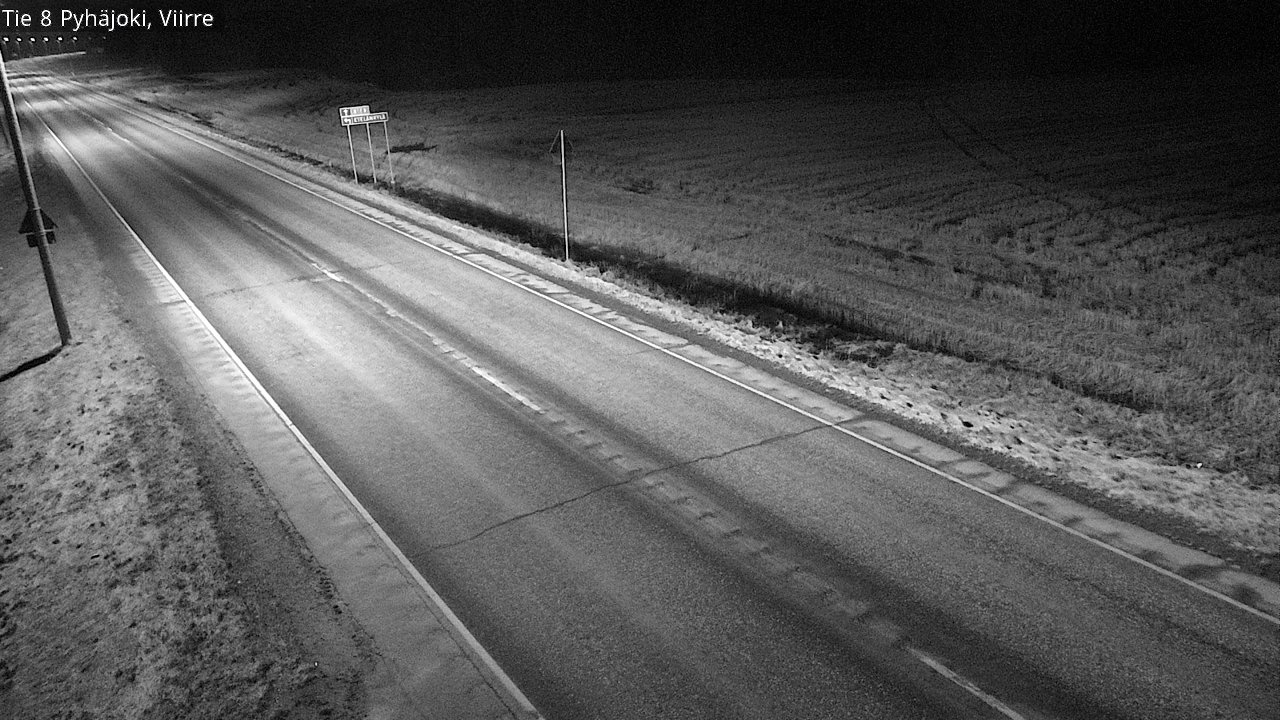 Kelikamerat Kuva Tie 8 Pyhäjoki, Viirre, Pyhäjoki, Pohjois-Pohjanmaa