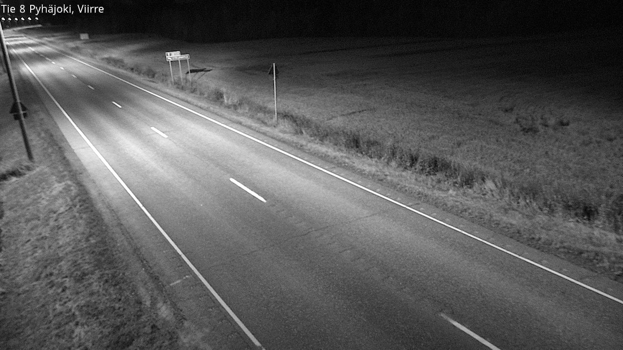 Kelikamerat Kuva Tie 8 Pyhäjoki, Viirre, Pyhäjoki, Pohjois-Pohjanmaa