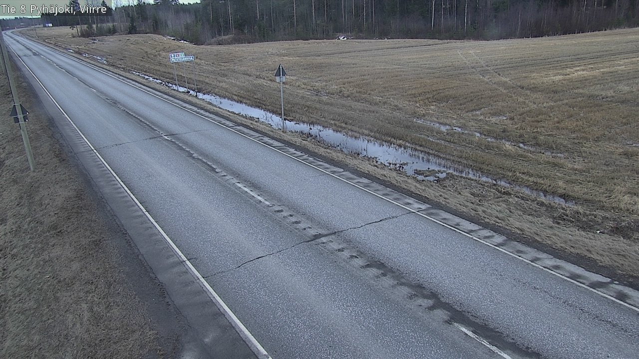 Kelikamerat Kuva Tie 8 Pyhäjoki, Viirre, Pyhäjoki, Pohjois-Pohjanmaa