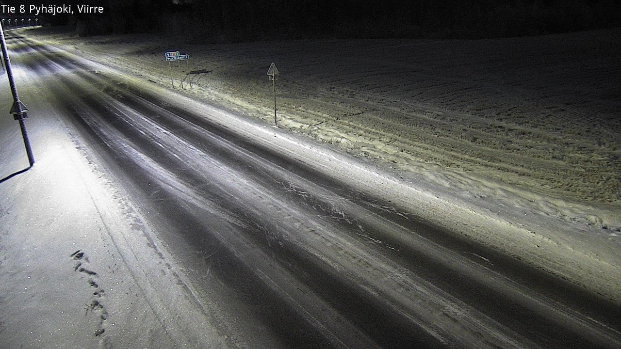 Kelikamerat Kuva Tie 8 Pyhäjoki, Viirre, Pyhäjoki, Pohjois-Pohjanmaa