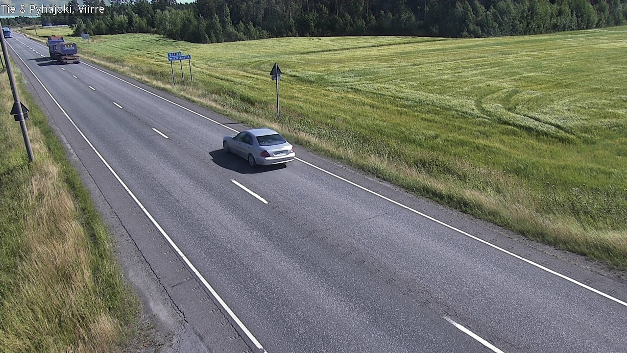 Kelikamerat Kuva Tie 8 Pyhäjoki, Viirre, Pyhäjoki, Pohjois-Pohjanmaa