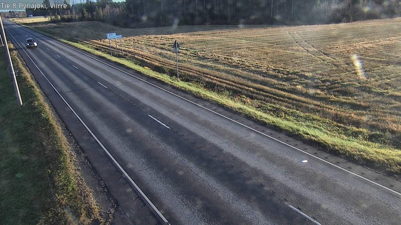 Kelikamerat Kuva Tie 8 Pyhäjoki, Viirre, Pyhäjoki, Pohjois-Pohjanmaa