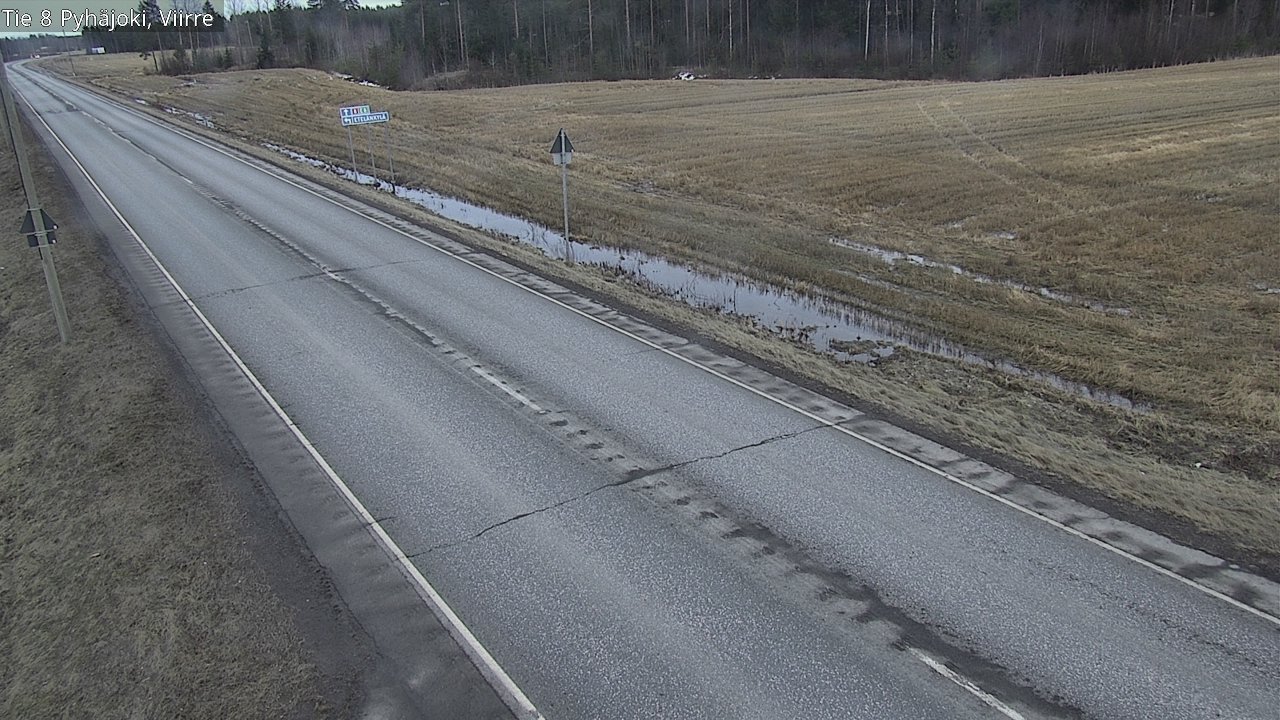 Kelikamerat Kuva Tie 8 Pyhäjoki, Viirre, Pyhäjoki, Pohjois-Pohjanmaa