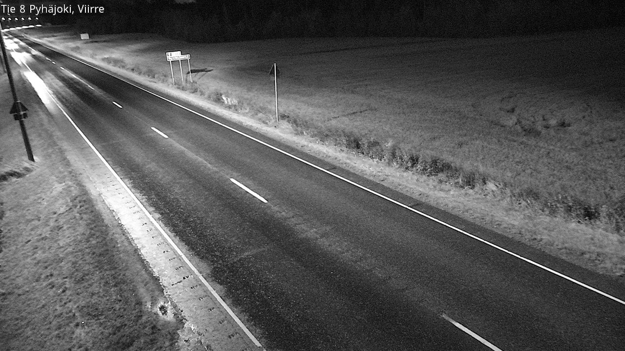 Kelikamerat Kuva Tie 8 Pyhäjoki, Viirre, Pyhäjoki, Pohjois-Pohjanmaa