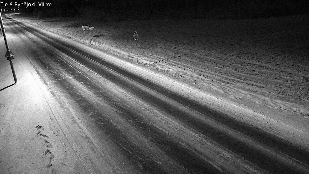 Kelikamerat Kuva Tie 8 Pyhäjoki, Viirre, Pyhäjoki, Pohjois-Pohjanmaa