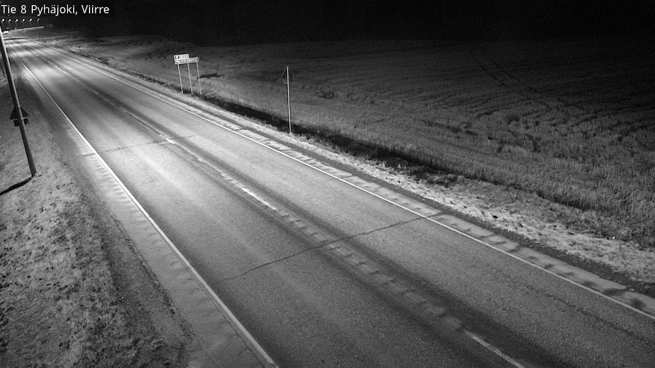 Kelikamerat Kuva Tie 8 Pyhäjoki, Viirre, Pyhäjoki, Pohjois-Pohjanmaa