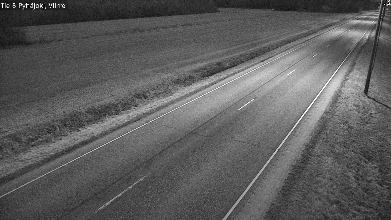 Kelikamerat Kuva Tie 8 Pyhäjoki, Viirre, Pyhäjoki, Pohjois-Pohjanmaa