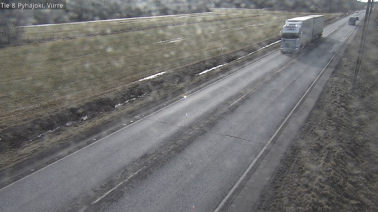 Kelikamerat Kuva Tie 8 Pyhäjoki, Viirre, Pyhäjoki, Pohjois-Pohjanmaa