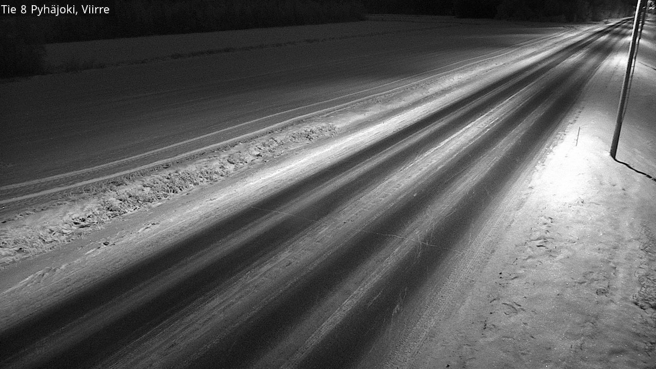 Kelikamerat Kuva Tie 8 Pyhäjoki, Viirre, Pyhäjoki, Pohjois-Pohjanmaa