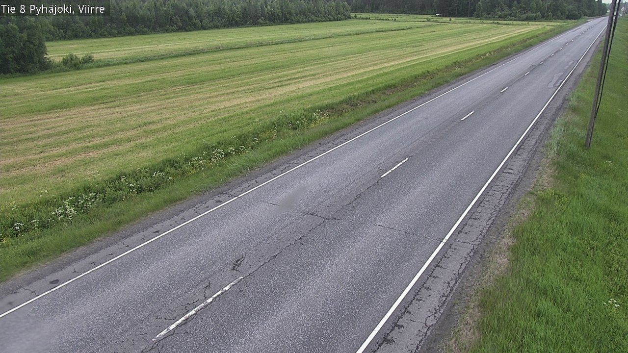 Kelikamerat Kuva Tie 8 Pyhäjoki, Viirre, Pyhäjoki, Pohjois-Pohjanmaa