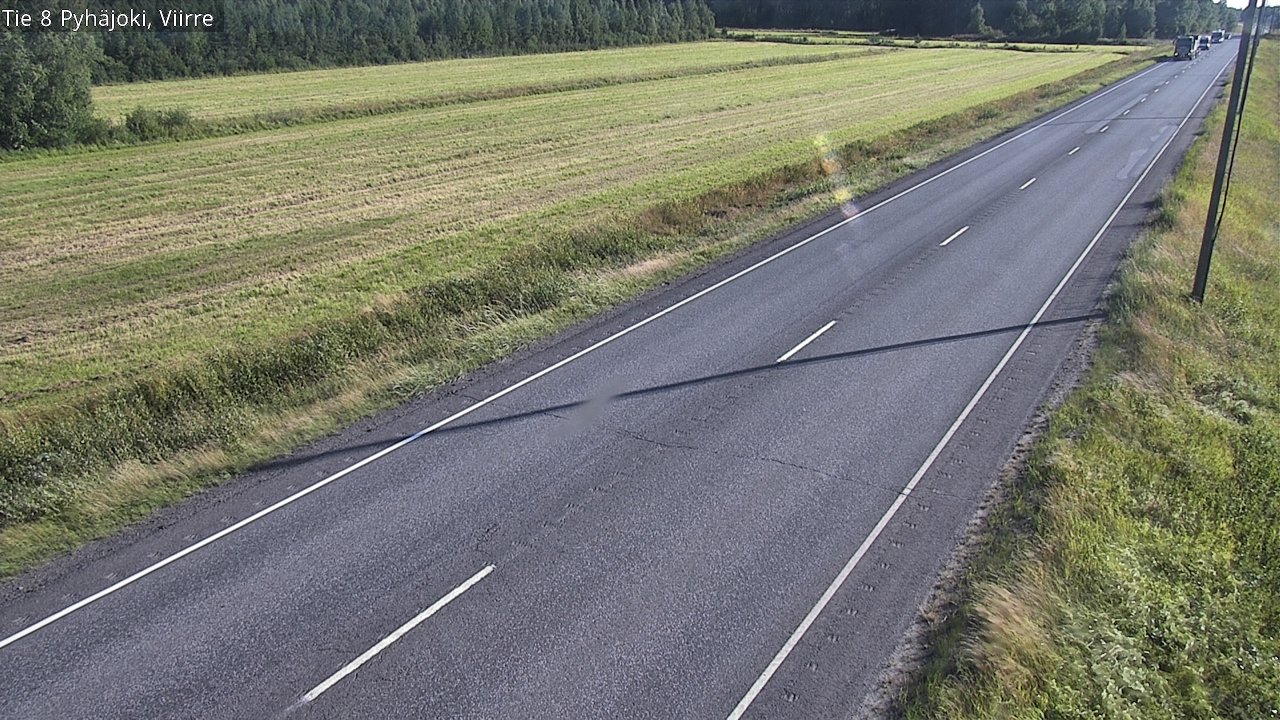 Kelikamerat Kuva Tie 8 Pyhäjoki, Viirre, Pyhäjoki, Pohjois-Pohjanmaa