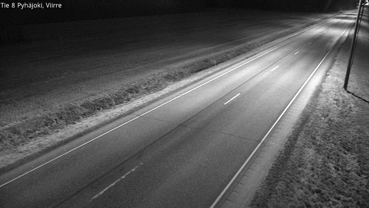 Kelikamerat Kuva Tie 8 Pyhäjoki, Viirre, Pyhäjoki, Pohjois-Pohjanmaa