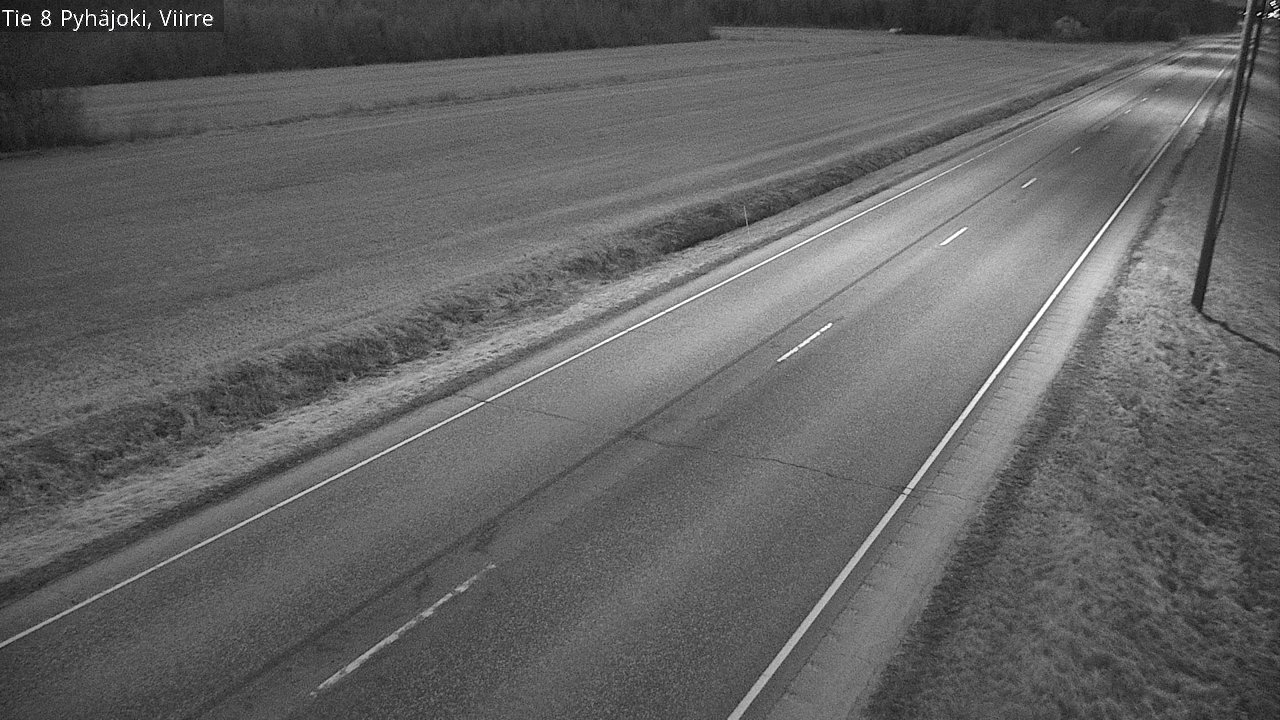 Kelikamerat Kuva Tie 8 Pyhäjoki, Viirre, Pyhäjoki, Pohjois-Pohjanmaa